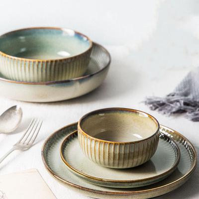 Farfurie Japoneză Farfurie Ceramică pentru Desert Veselă de Uz Casnic Bol pentru Orez Veselă pentru Restaurant