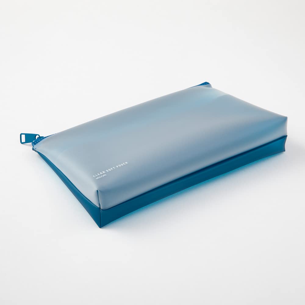 Midori Clear Soft 41820006 Pouzdro, Modré,