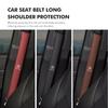 Car Extended Belt Cover Shoulder Pads Leather Seat Belt Cover For Benz AMG A C E S G Class W201 W210 W108 W204 W205 W203