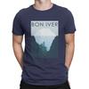 Funny Pop T-Shirt for Men Crew Neck Cotton T Shirts B-Bon Ivers Short Sleeve Tee Shirt Summer Tops