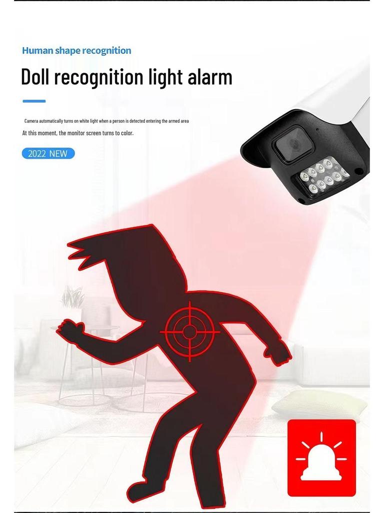 Tiantong Ultra HD Dış Mekan Güvenlik Kamerası - Hikvision Uyumlu