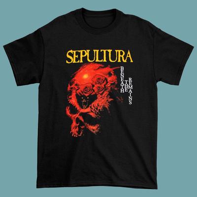 Sepultura Beneath the Remains Album Men T-Shirt Black All Sizes Unisex T-Shirt