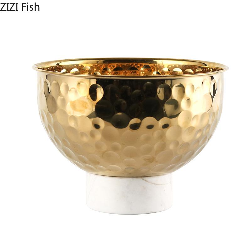 Creative Hammer Pattern Fruits Bowl Storage Tray Snacks and Nuts Bowl Hotel Restaurant Fruit Plates Home Kitchen Dessert Cutlery