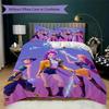 Kpop Demon Hunters Threepiece Set 1 Duvet Cover 2 Pillowcase Without Core Without Core Christmas Birthday Gift Bedding Set