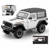 1/24 Jeep Wrangler Rubicon Off Road SUV Alloy Diecast Model Car Premium Home Trendy Toys Display Decorations Birthday Gifts Boy