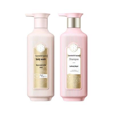 Sansheng Flower Essential Oil Fragrance Shampoo & Shower Gel Set