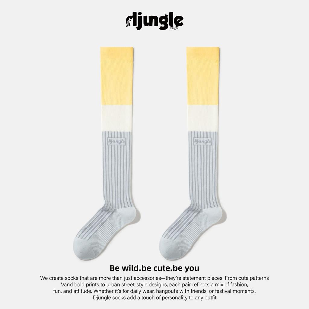 Women's Non-Slip Over-the-Knee Sports Socks for Tennis, Hiking, and Badminton