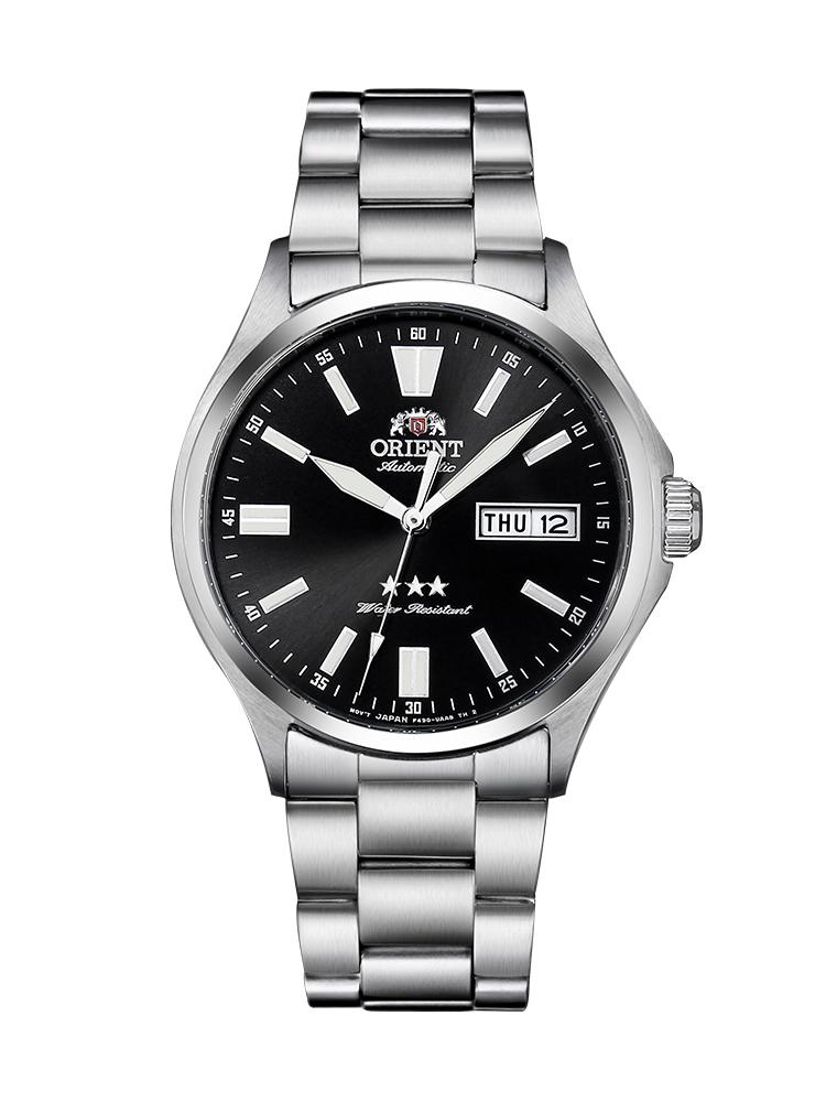 

Orient Автоматические механические светящиеся часы RA-AB0F07B19B чёрный