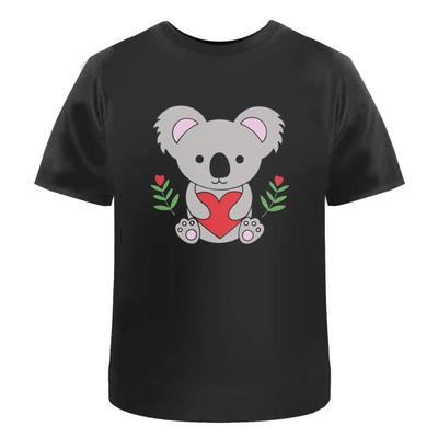 Koala mit Herz Baumwoll T-Shirt Ta028438