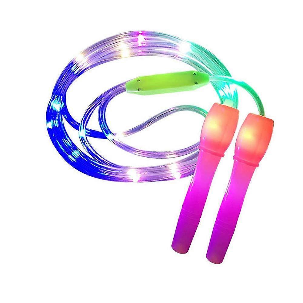 LED skipping rope, lights up LED skipping rope, children jump, fitness exercise, weight loss, LED light up skipping rope