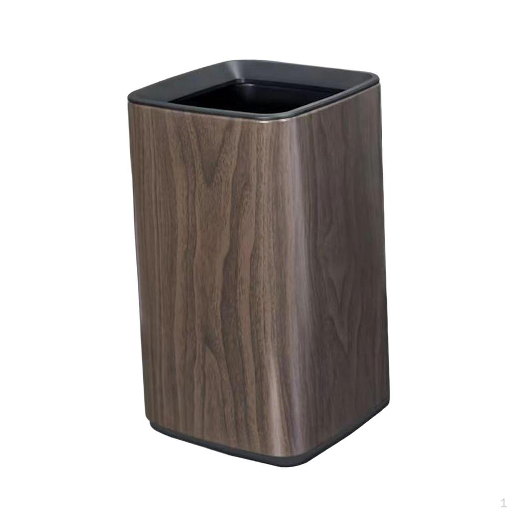 Modern Stainless Steel Garbage Can for Bedroom and Bathroom