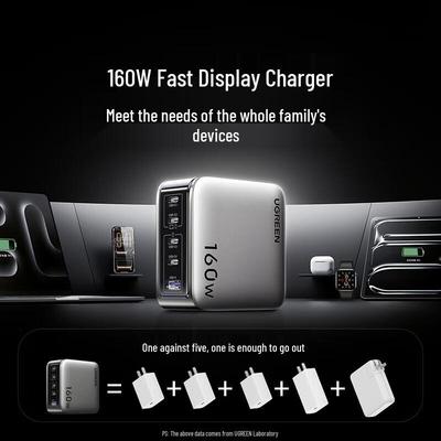Ugreen 160W GaN Fast Charger with Screen Display