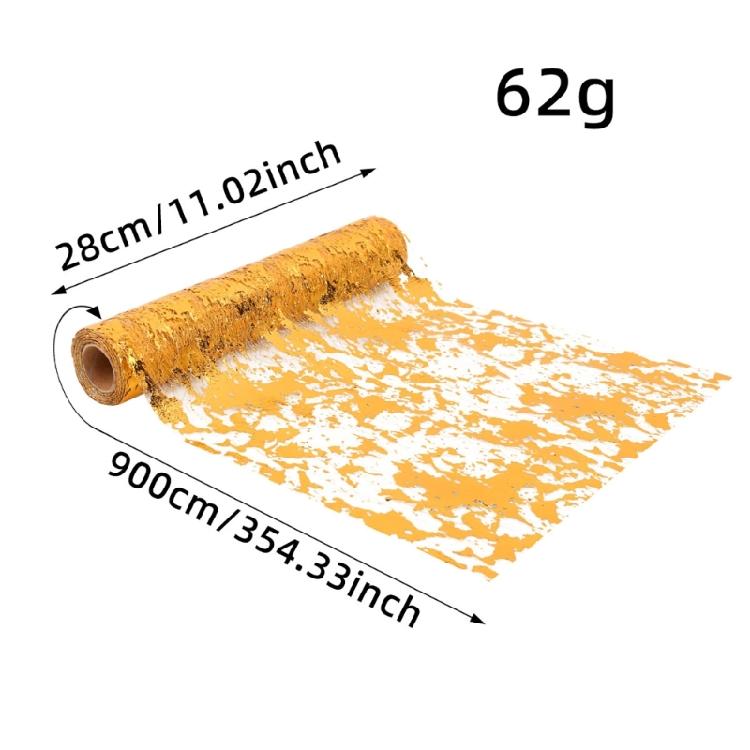 Elegant Gold and Silver Meshes Fabric Roll For Enhancing Event Ambiances Suitable For Wedding And Party Decorations