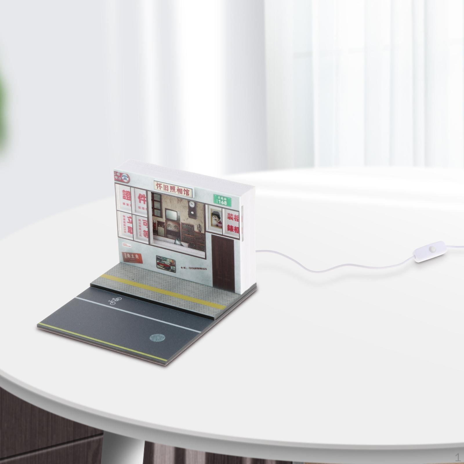 

1/64 Model Car Diorama Setup for Desktop Use And Gift Giving Photo studio