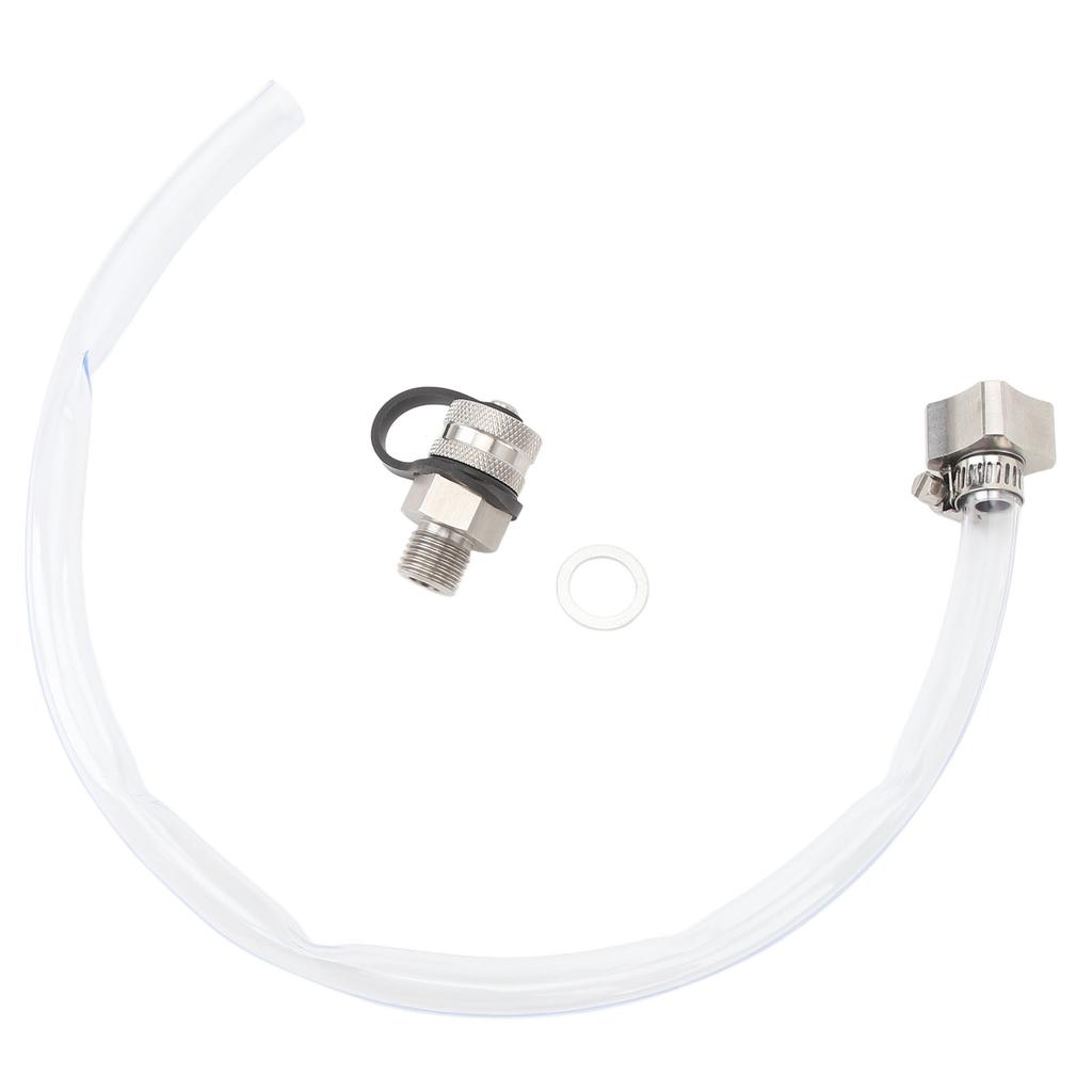 Βαλβίδα Αποστράγγισης Λαδιού με Σωλήνα Ανοξείδωτη Αδιάβροχη Εύκολη στη Χρήση Βαλβίδα Αποστράγγισης Λαδιού Κινητήρα για Όχημα