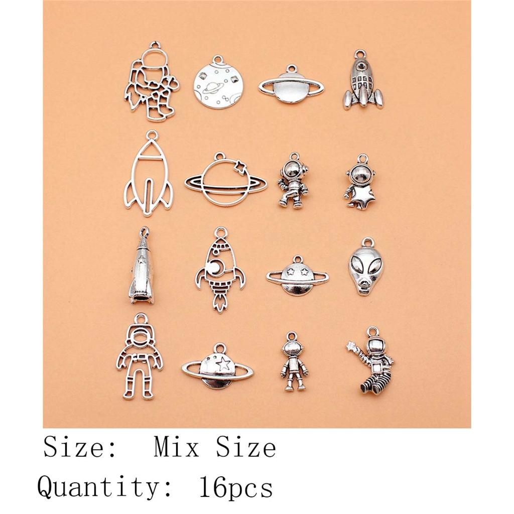 New Year's Day Aesthetic Jewelry Charms Study Sports Mixed Set Charms Pendant Women's Bag Bracelet Pendant