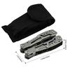 12 IN 1 Multifunction Folding Plier Stainless Steel Outdoor Camping Survival EDC Tool