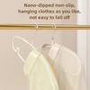 10PCS Simple Clothes Hanger Non Slip Dormitory Household Clothes Hanging to Prevent Clothes Deformation  Storage