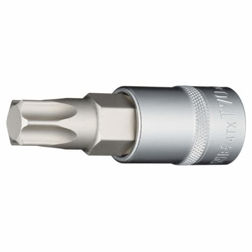 

TONE Torx Socket (Heavy Duty) 4TX-T70, 12.7mm (1/2 ) Drive, T70