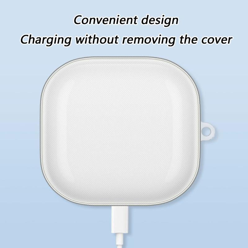 Scratchproof Case Shockproof Skin Wrap for Earbuds X9 Dustproof Enclosure Housing Washable Soft TPU Sleeve Enhances Grip