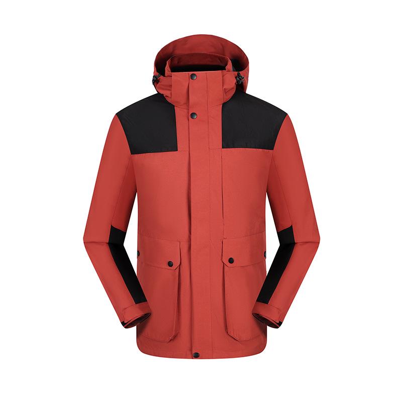 

Men s and Women s Fleece-Lined 3-in-1 Detachable Jacket for Autumn and Winter Mountaineering L