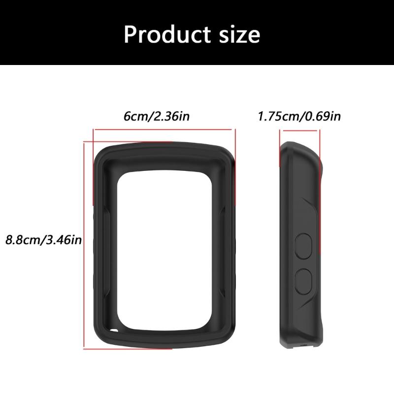 Easy Installation Shockproof Silicone Housing Cover Sleeve Shell For Bryton 550 And 650 Bike Computer Device Perfect Fit