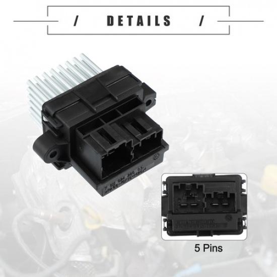 Pack of 1 for Jeep Grand Cherokee 2011-2013 Blower Motor Resistor 68079480AA