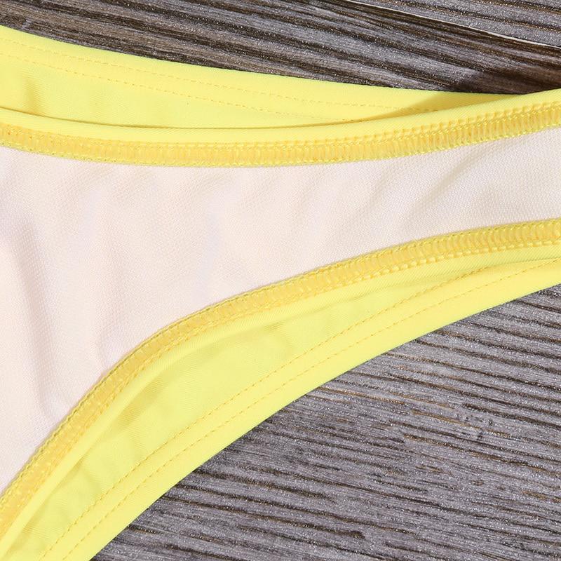 Sexy Solid Bikini Set Women Triangle Swimwear Low Waist Bathing Suit Swimsuit