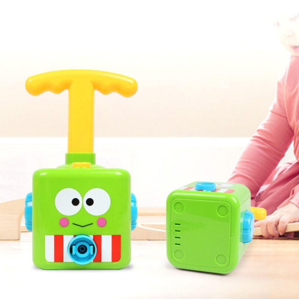 Inertial Pressure Balloon Powered Car Duck Style Inertia Air Power Balloon Car  Science Experiment