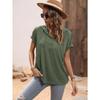 Summer Short Sleeved Hooded Women T-shirt New Loose Buttons Casual Simple T Shirt Female Plus Size Tops Women's Clothing 3267
