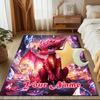 1PC Custom Name Fantasy Dragon Artwork Theme Floor Mat Ideal for Living Room, Game Rooms, Office, Bedroom Floor Mat Design