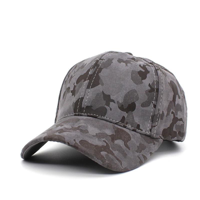 Camouflage Print Baseball Caps for Men Women Cotton Pu Snapback Hat Men's and Women's Hats Trucker Outdoor Sports Sunhats Gorra