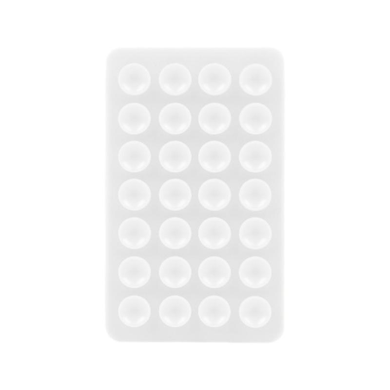 28-Piece Double-Sided Silicone Phone Suction Cups for Strong, Versatile Bonding On Smooth Surfaces