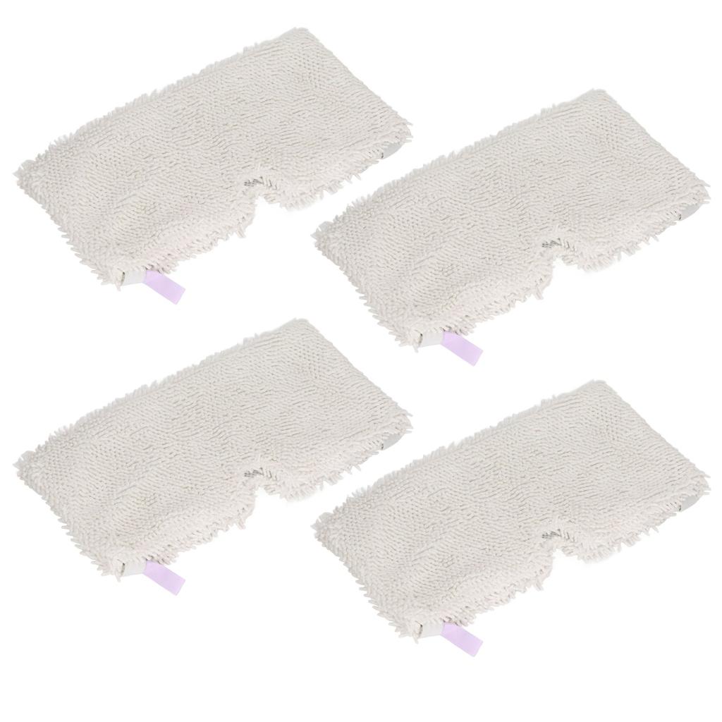 4Pcs Microfiber Mop Pads Replacement Steaming Mop Pads for Shark S3901 S3500 S3501