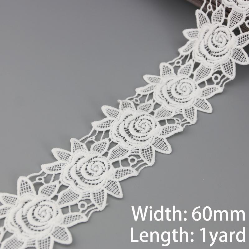 (1 yard) cotton trim lace fabric Webbing Decoration DIY Garment Sewing Accessories