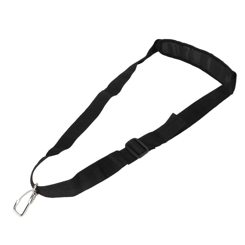 Rectangle Shoulder Harness Strap Polyester Single Shoulder Strap with Stainless Steel Hook for Weeder Trimmer