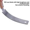 Woodworking Hand Saw 5.9 Inch Double Edge Sided Pull Saw Woodworking Tool Japanese Wood Cutter Tools Woodworking Saw Tenon Saw