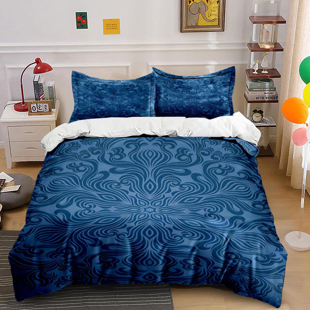 

Abstract floral swirl pattern Bedding sets Duvet cover sets Duvet covers Pillowcases(1 * Duvet Cover 2 * Pillowcases, without duvet insert) 135x200cm