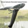 Silicone Bicycle Seatpost Fender Adjustable Lightweight Universal MTB Mountain Road Bike Seat Tube Mud Splash Guard Protector Bike Accessories