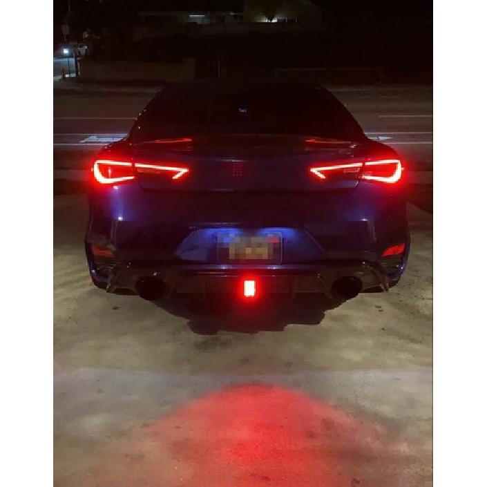 Universal Red Lens 15-LED Rear Bumper Diffuser Rear Fog Light Kit for Car SUV