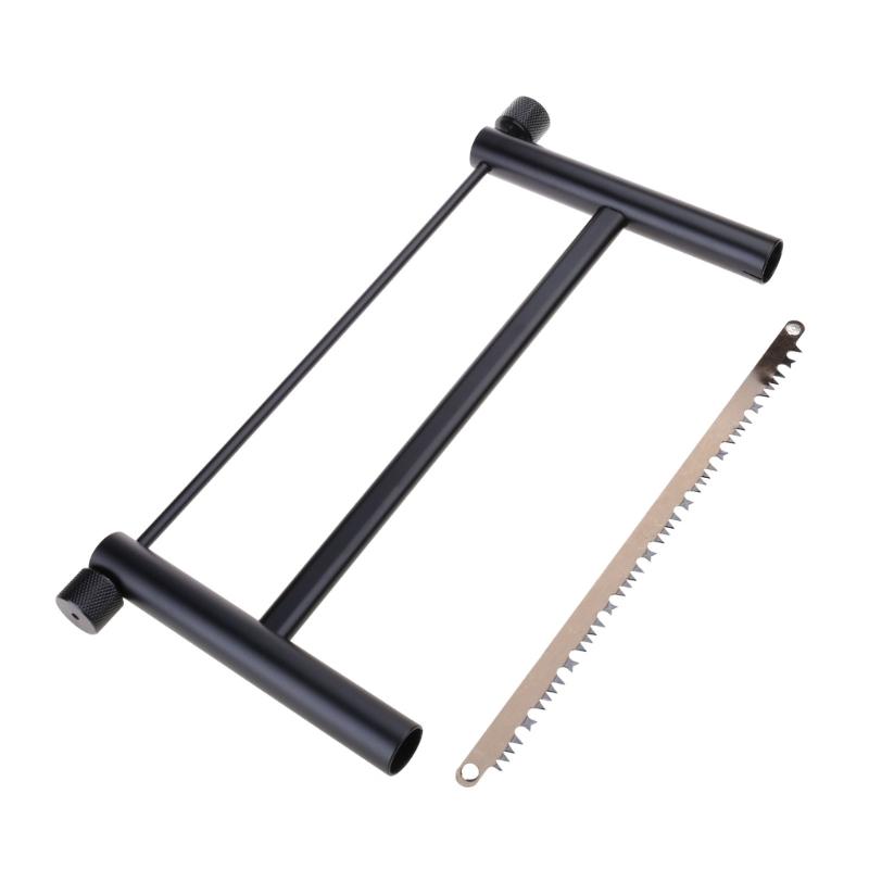 Backpacking Camping Pruning Tree Hand Saw Folding Bow Saw Folding Pocket Wood Saw Hunting Collapsible Survival Saw