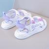 Summer Open Toe Soft Sole Girls Sports Princess Sandals Casual Student Kids Beach Shoes