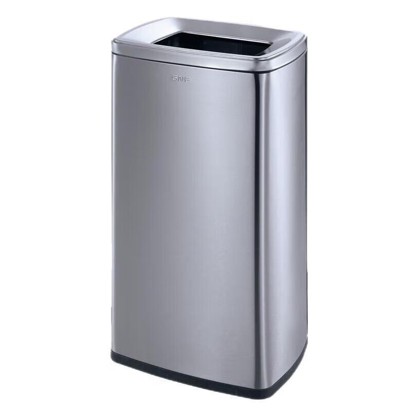 GNF Commercial Square Stainless Steel Waste Bin