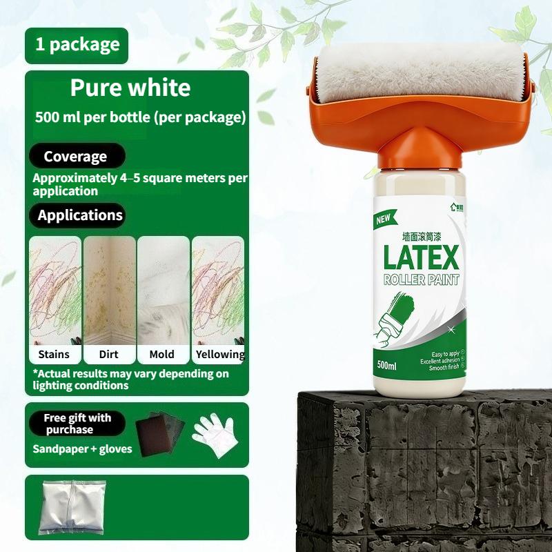 500g Wall Repair Rolling Paint Refinish Paint Roller Brush Wall Net-Odor Repair Repair Paint Wall Tool for Tile