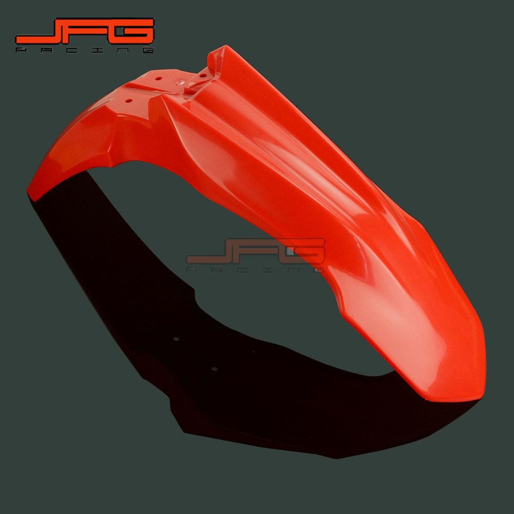CRF250R/450R Off-Road Motorcycle Front Fender Plastic Accessory