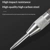 1Pc Silvery Center Punch Automatic Spring Positioner Glass Striker Window Breaker Punch Centering And Punching Tool Accessories