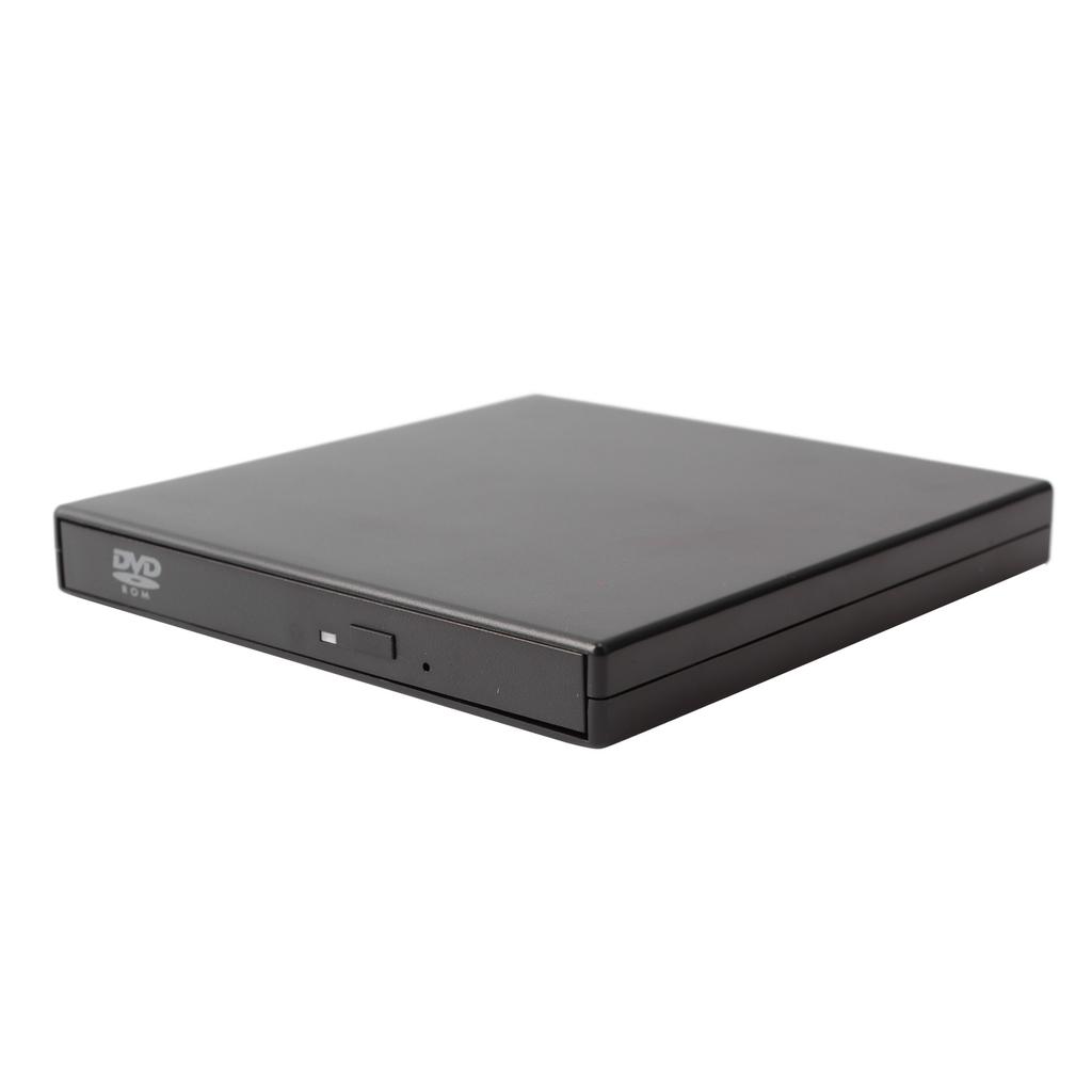 External CD RW Drive USB 2.0 Low Noise High Speed Plug and Play Light Compact DVD Burner for Laptop