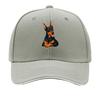 Playful DoberUnisex Portrait Graphic St Sandwich Baseball Cap Sun Cap Outdoor Workouts Hat