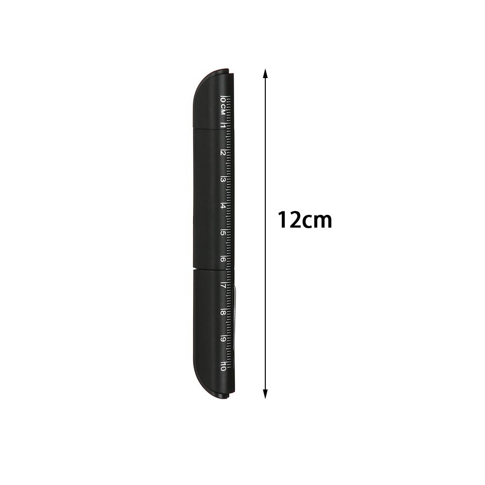 Creative Plastic School Office Supplies Ruler Ballpoint Pen Multifunction Signature Ballpen