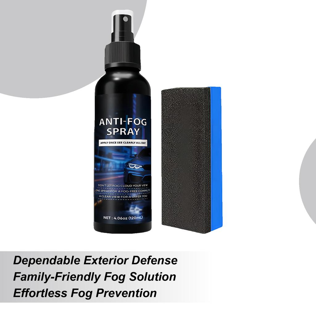Anti Fog Spray For Car Window Waterproof Easy Application Car Glass Anti Fog Spray For Winter For Drivers Homeowners Men